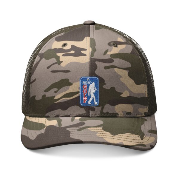 SGA Tour Logo Camouflage Trucker Hat