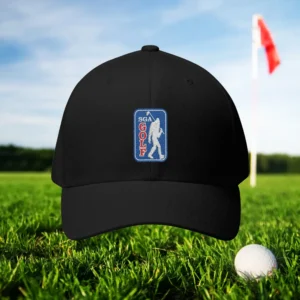 SGA Tour Logo Embroidered Cap (Black)