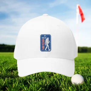 SGA Tour Logo Embroidered Cap (White)