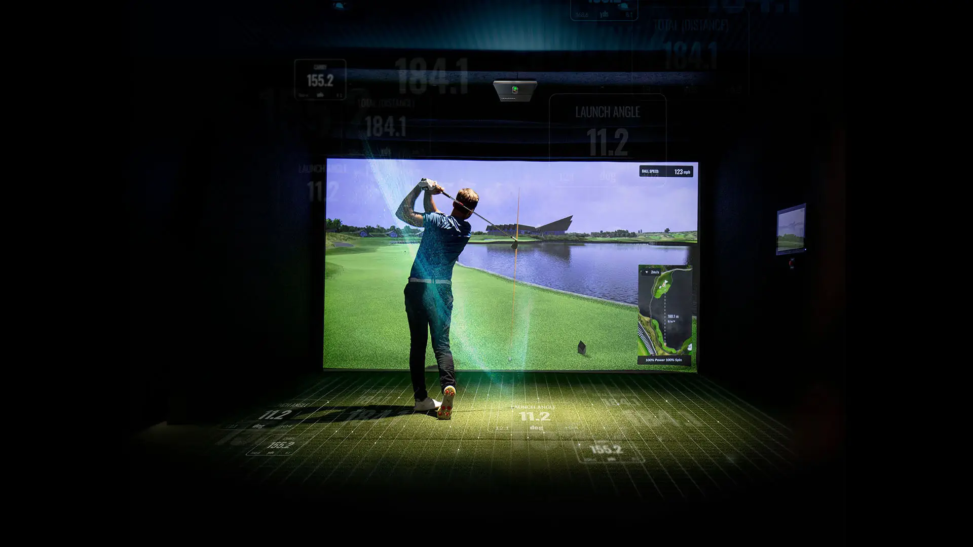 Trackman Golf Simulator-Sasquatch Golf Academy